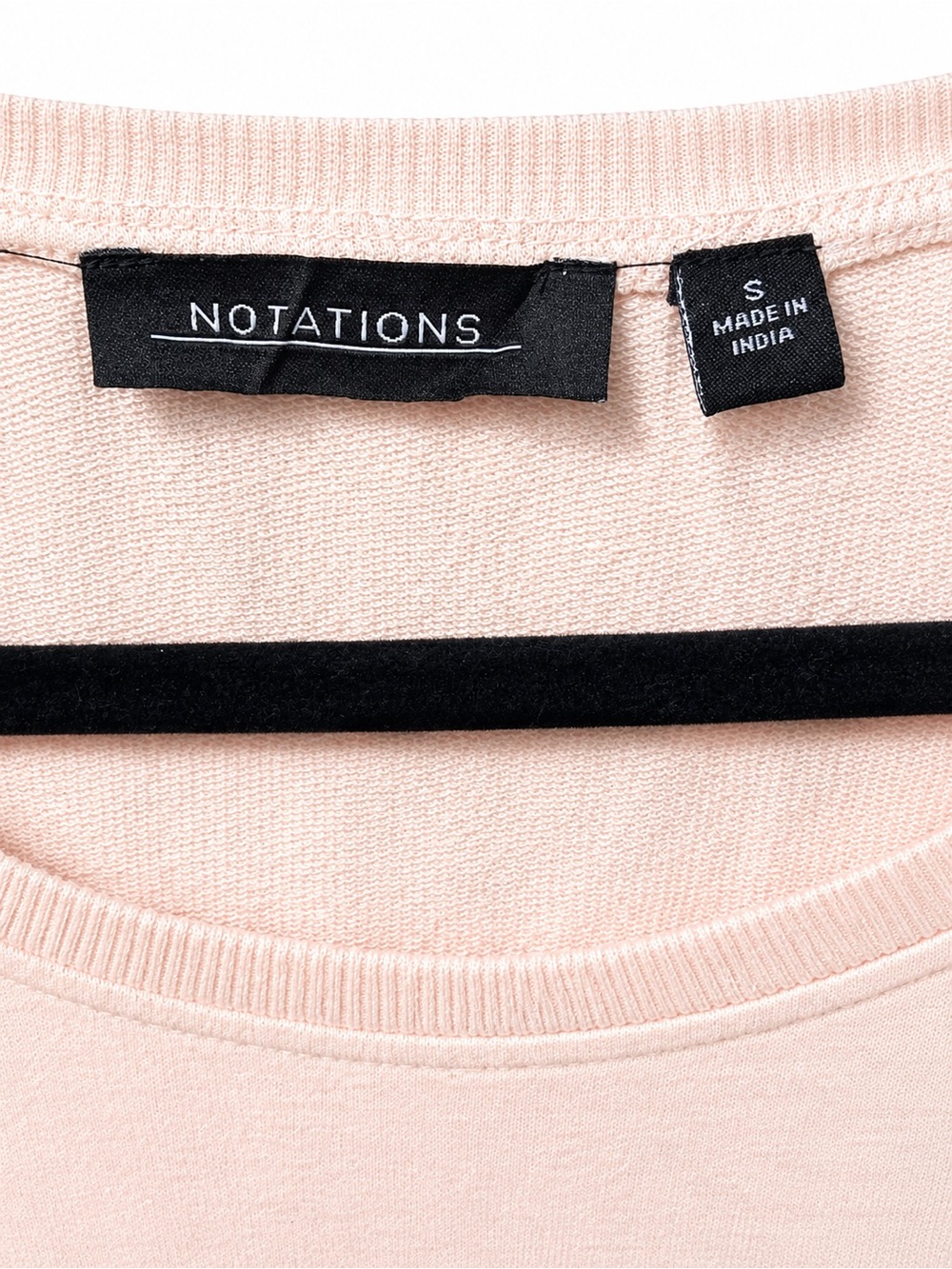 Notations Embellished Shoulder Sweatshirt – Women’s Size Small – NWT - Picture 4 of 8